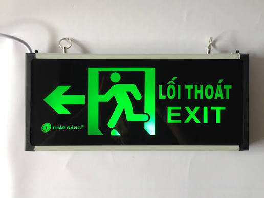 Đèn exit chỉ hướng